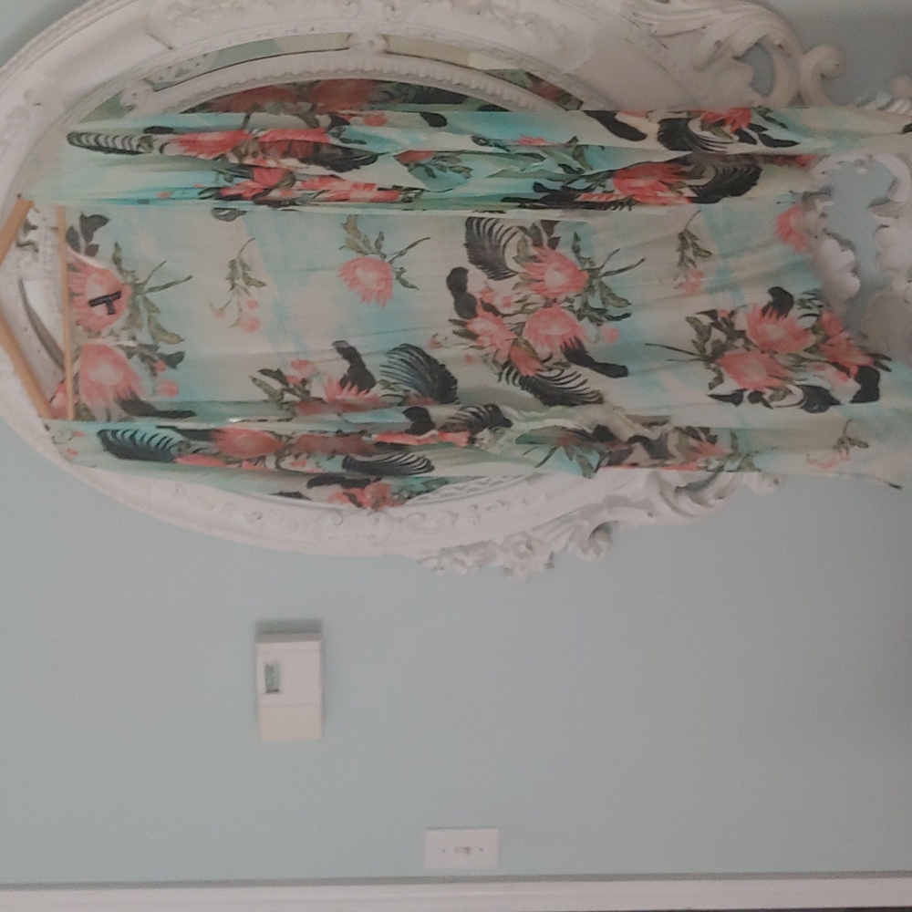 Cover up American eagle floral